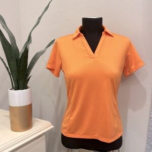 LADY HAGEN Golf Shirt Orange Small